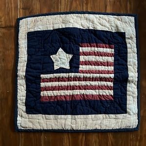 Handmade Quilted Flag Wall Hanging